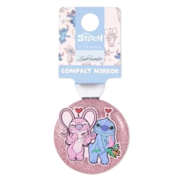 Disney Stitch & Angel Makeup Compact Mirror - Picture 3 of 3